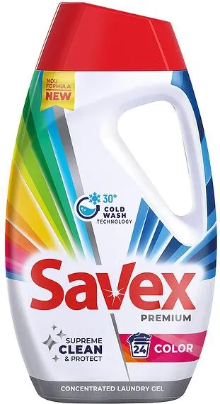 Гел за пране SAVEX Premium Color 24 дози