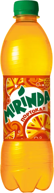 Газирана напитка MIRINDA портокал 500мл