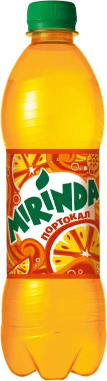 Газирана напитка MIRINDA портокал 500мл