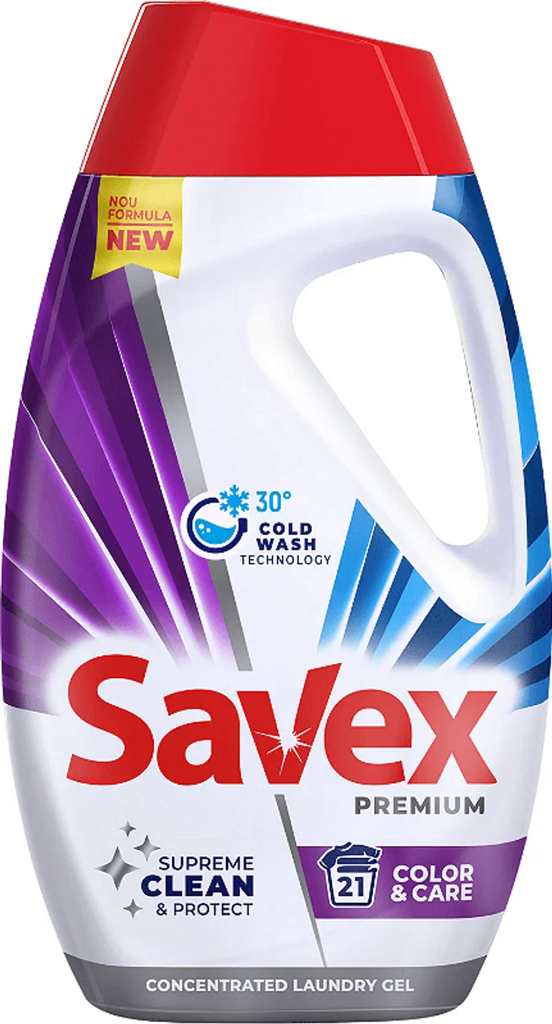 Гел за пране SAVEX Premium Color&Care 24 дози