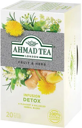 Ahmad чай Infusion Detox Fruit & Herb 20 бр.