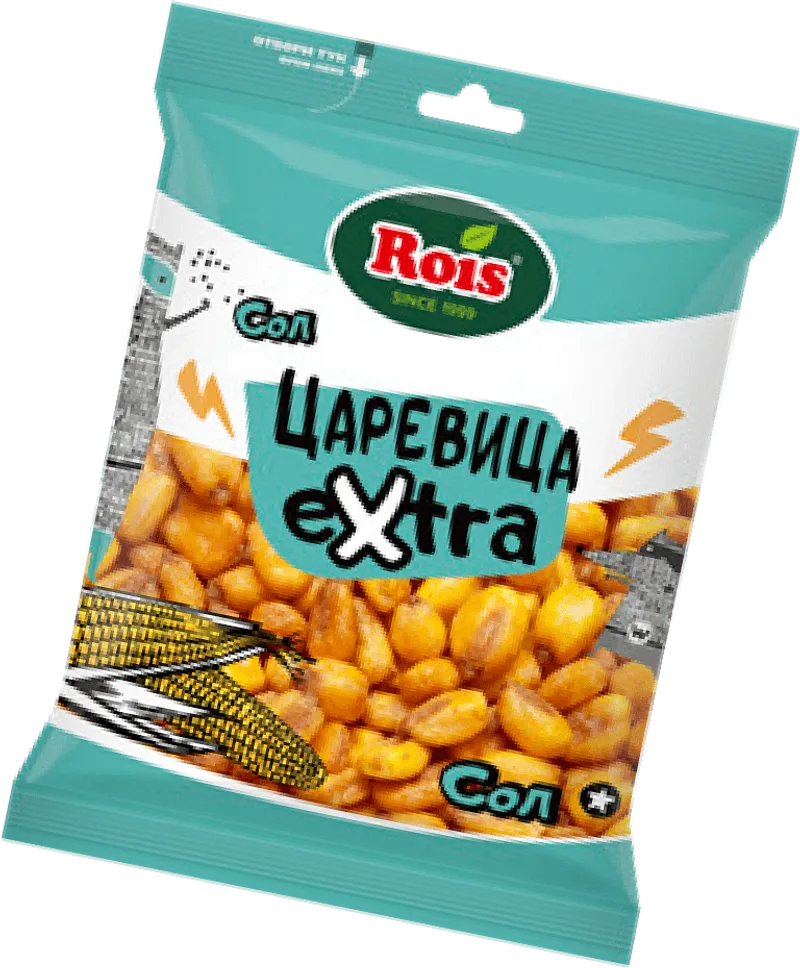 ROIS Печена царевица Extra със сол 90 гр.