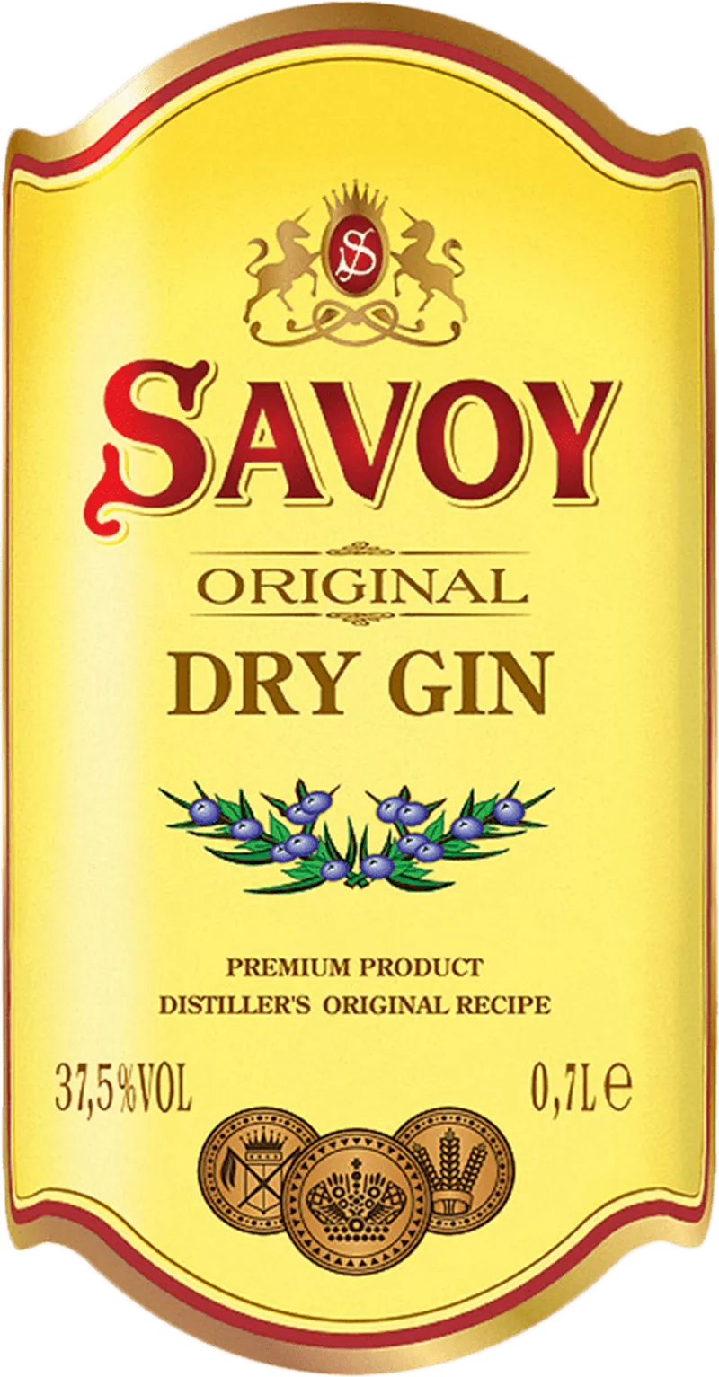 Джин SAVOY 37.5% алк. 700 мл