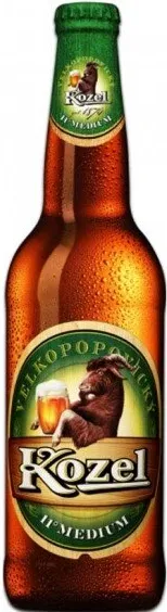 Бира KOZEL Medium 11, 4,6% алк., бутилка 500 мл.