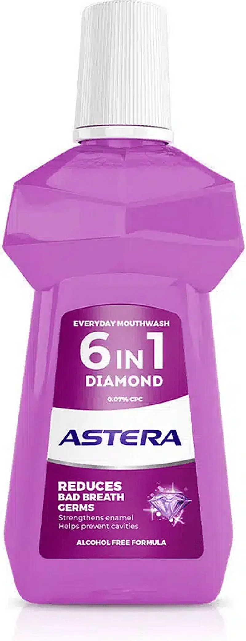 Вода за уста ASTERA Diamond 6 in1 500 мл.
