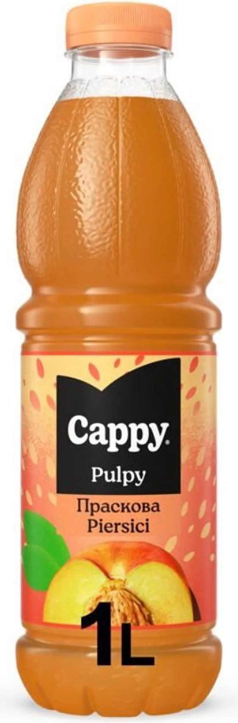 Плодова напитка CAPPY Pulpy праскова 18% 1л