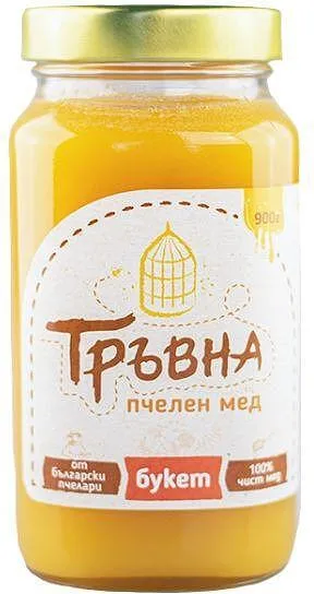 Мед ТРЪВНА букет 900 гр.