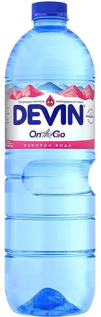 Изворна вода DEVIN 1 л.