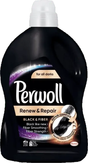 Гел за пране PERWOLL Advance Black 2.7 л 45 пранета