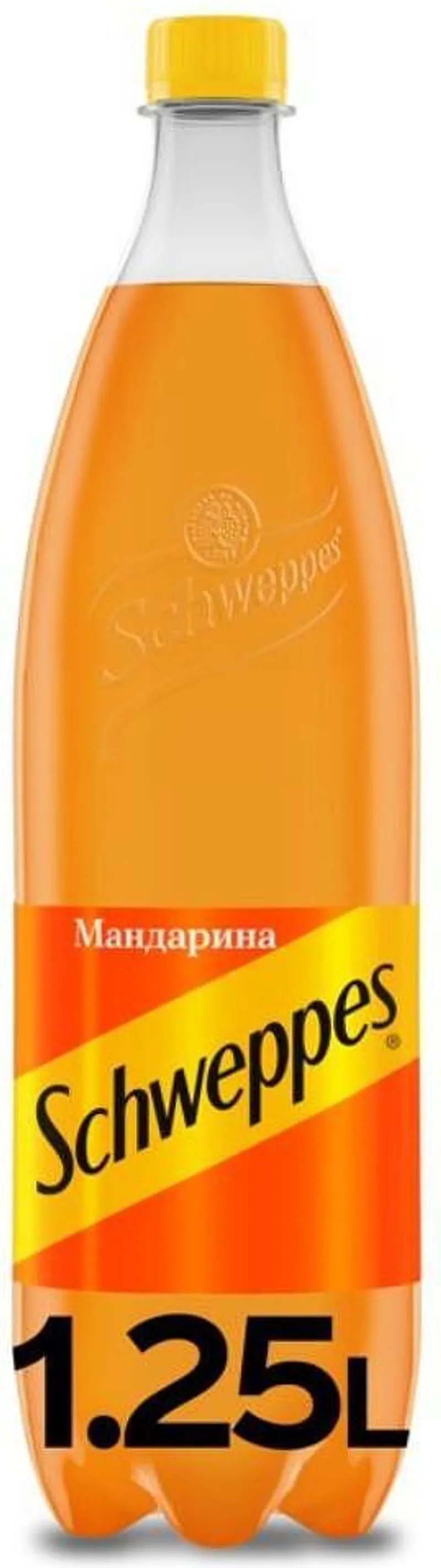 Газирана напитка SCHWEPPES мандарина 1.25 л