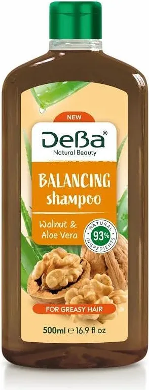 Шампоан DEBA Nat. Beauty Орех&Алое 500мл