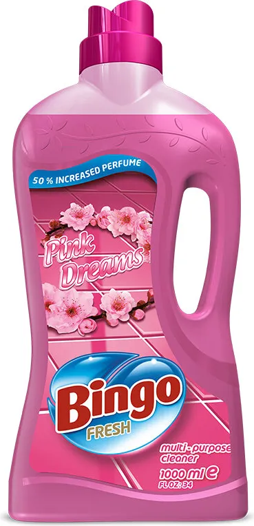 Универсален препарат BINGO Fresh Розов 1 л