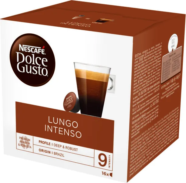 Кафе капсули NESCAFE Dolce Gusto Lungo Intenso 16 бр.