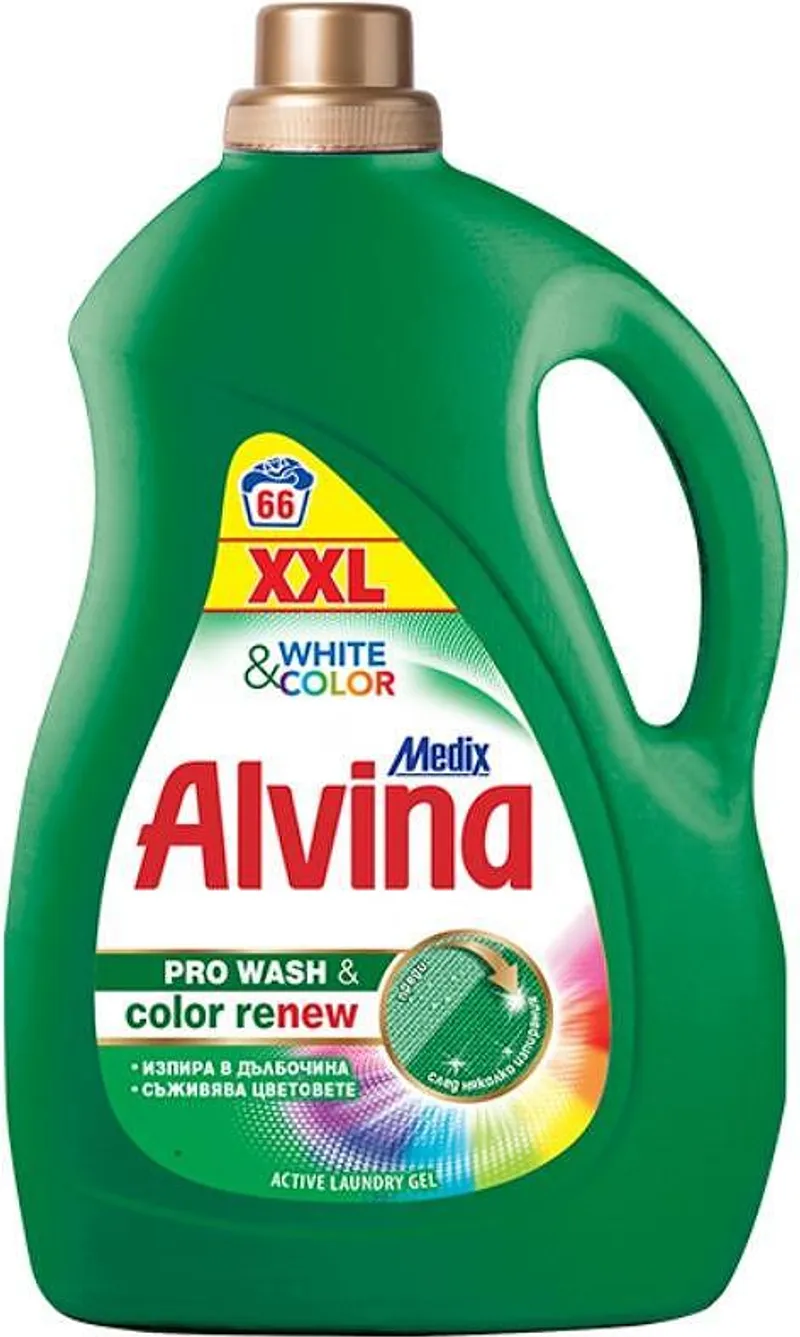 Гел за пране ALVINA RN Wh&Color 60/66 пранета