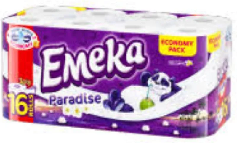 Тоалетна хартия EMEKA Paradise 3 пласта 16 бр.