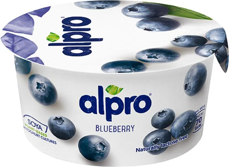 Заквасен продукт ALPRO с боровинки 150 гр.