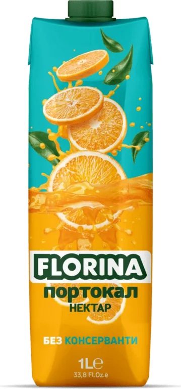 Нектар FLORINA портокал 50% 1л