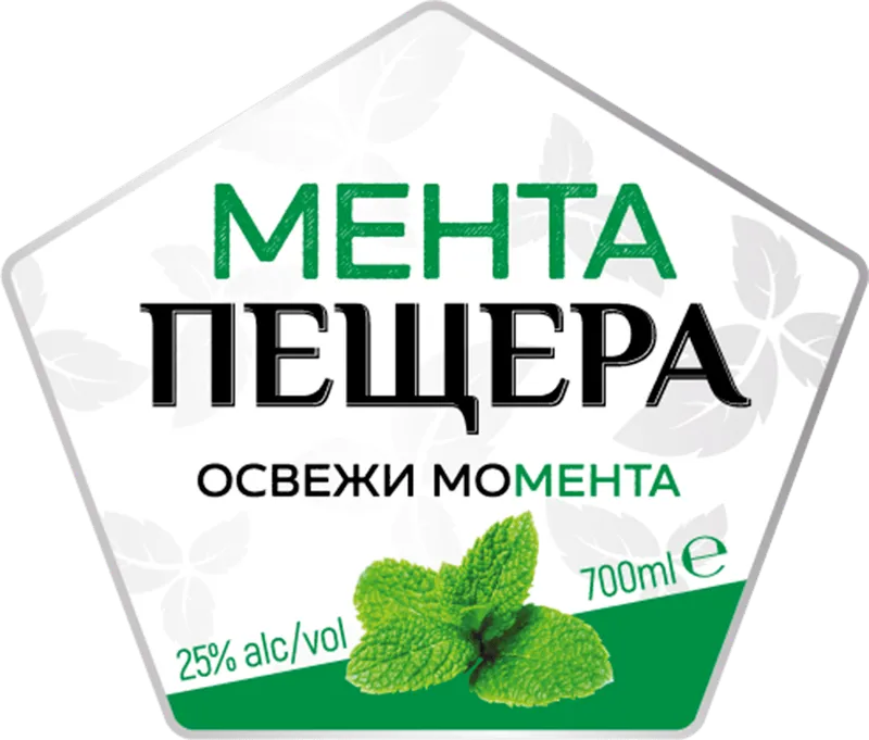 Мента ПЕЩЕРА 25% алк. 700 мл