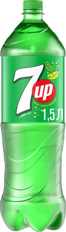 Газирана напитка 7UP 1.5л