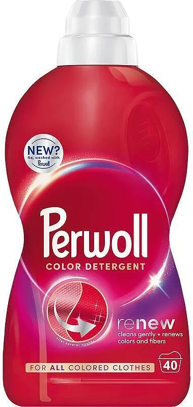 Гел за пране PERWOLL Color Renew 2 л 40 дози