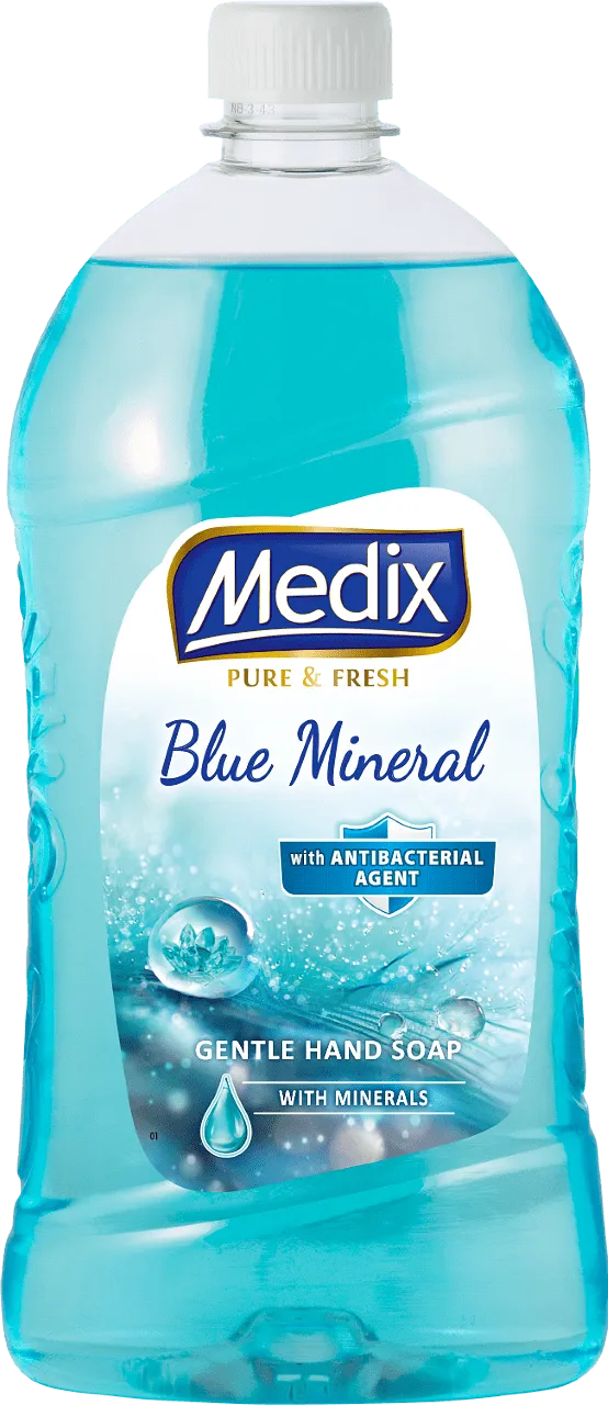Течен сапун MEDIX PURE & FRESH Blue Mineral - резерва