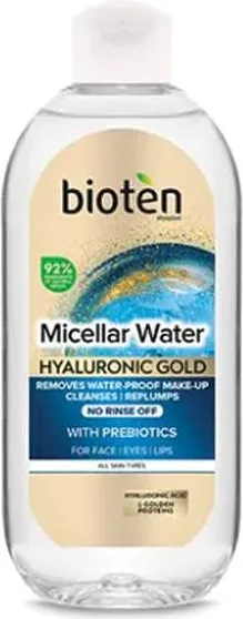 Мицеларна вода BIOTEN Hyaluronic Gold 400 мл.