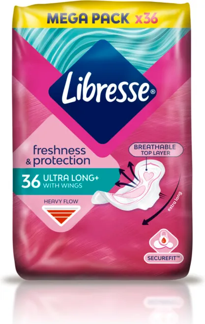 Дамски превръзки LIBRESSE Ultra long wing 36 бр