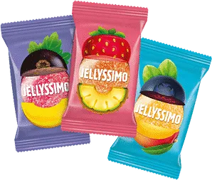 Желирани бонбони JELLYSSIMO, кг.