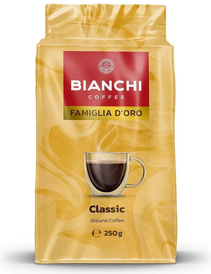 Мляно кафе BIANCHI Famiglia d'Oro Classic 250 г