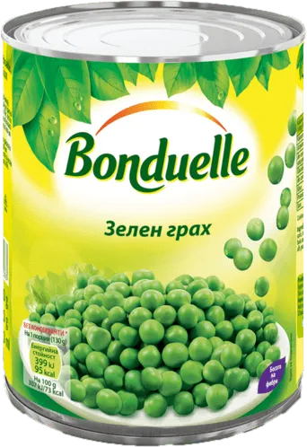 Грах BONDUELLE 850 мл.