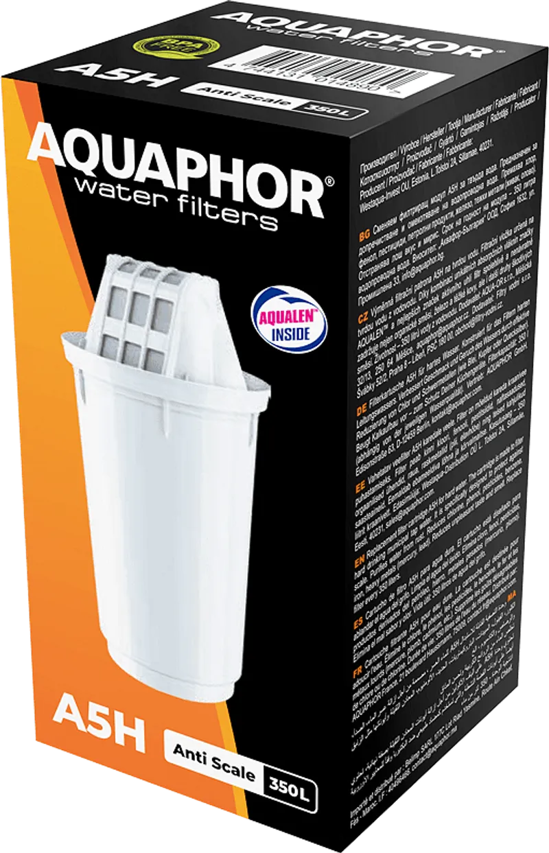 Филтър за твърда вода AQUAPHOR А5Н 350 л.