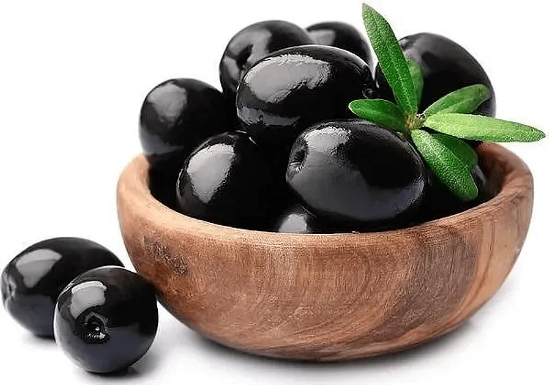 Черни маслини супер супер мамут 71-90, кг.