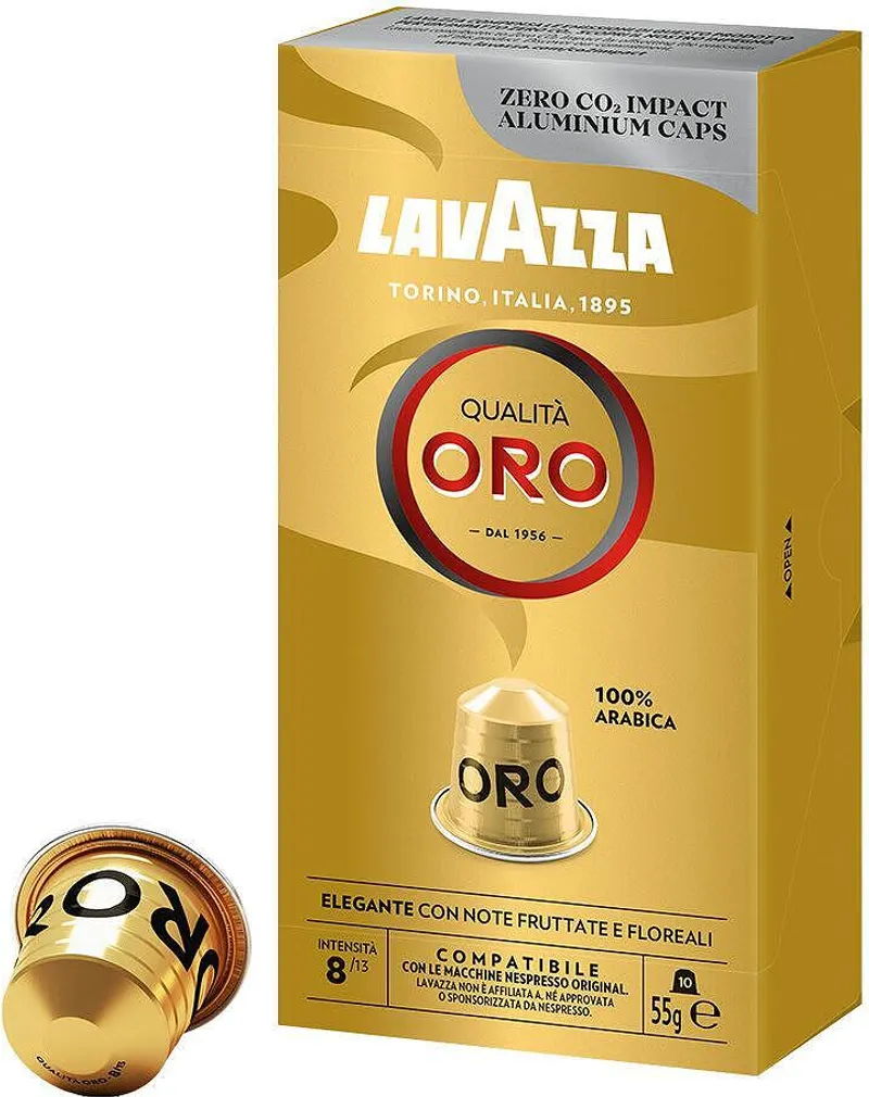 Кафе капсули LAVAZZA Qualita Oro 10 бр. (Nespresso)