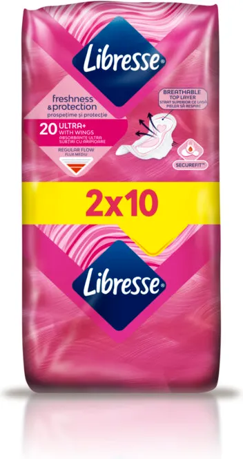 Дамски превръзки LIBRESSE Ultra Normal Duo 20 бр.