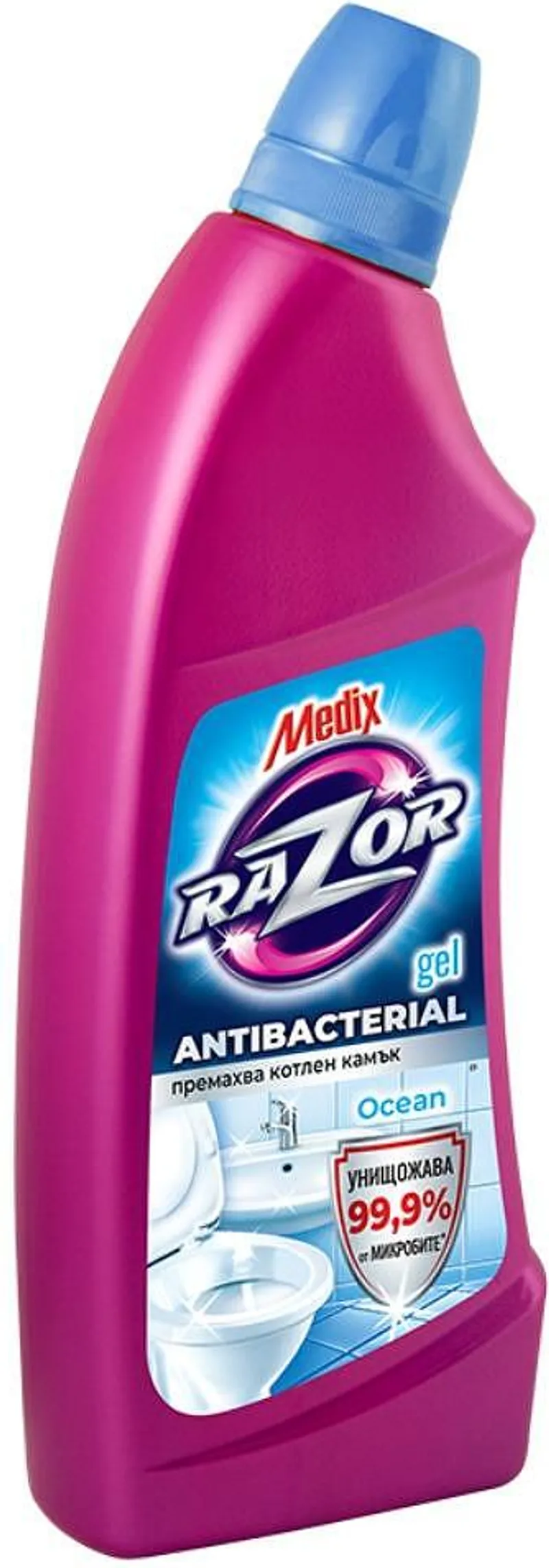 Препарат MEDIX RAZOR Antibacterial Gel 750 мл.