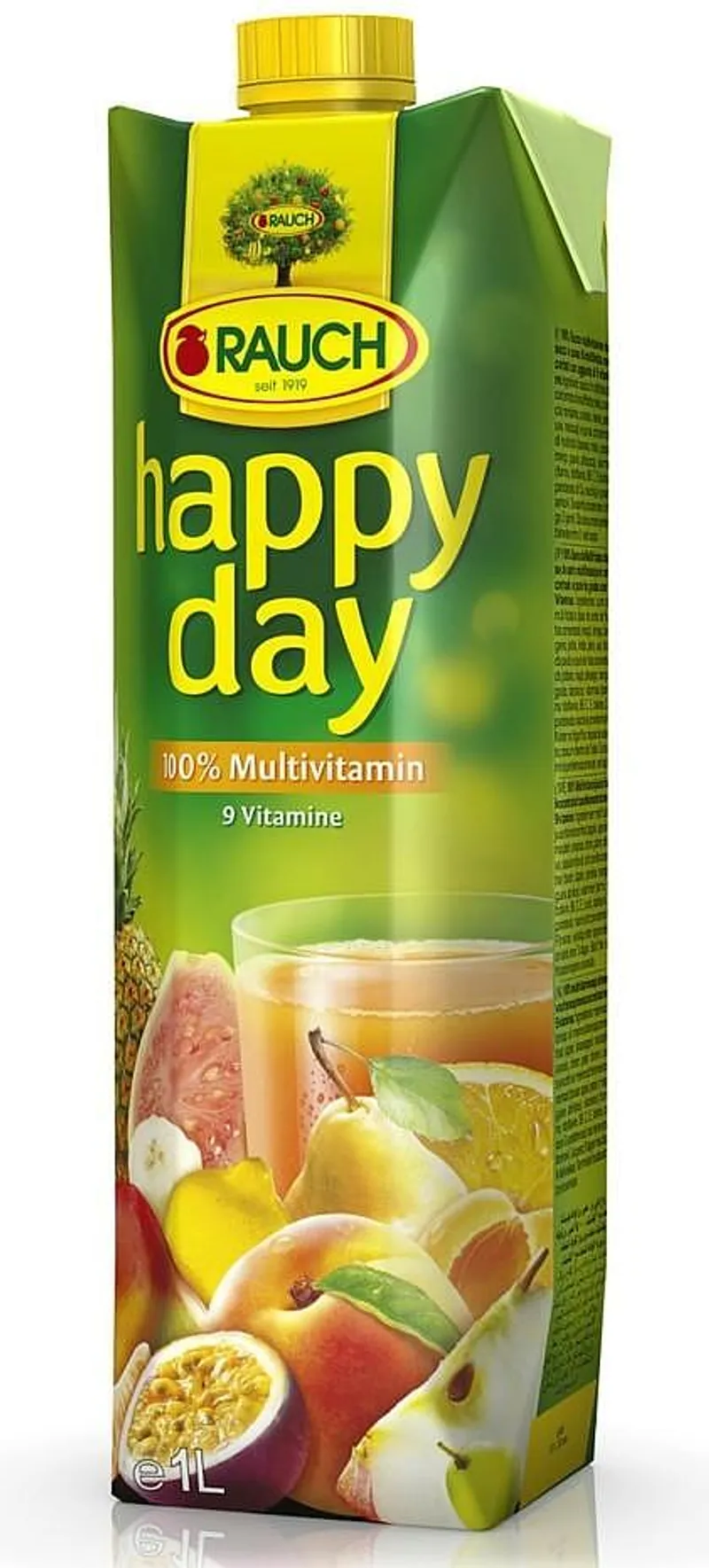 Сок HAPPY DAY мултивитамин 100% 1 л.
