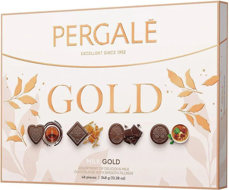 Бонбони PERGALE Milk Gold 348 гр.