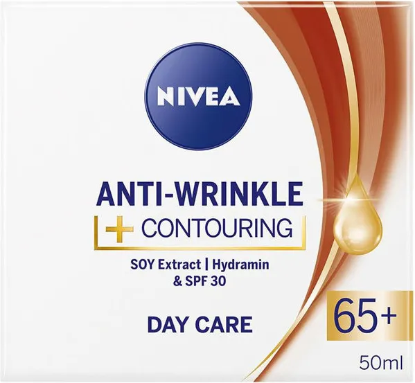 Дневен крем против бръчки NIVEA 65 +, 50мл