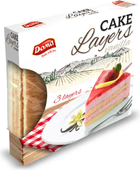 Блат за торта DOMA ванилия 400 г