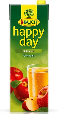 Сок HAPPY DAY ябълка 100% 1.5л