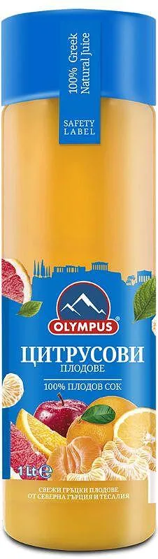 Натурален сок OLYMPUS Цитрус 1л.