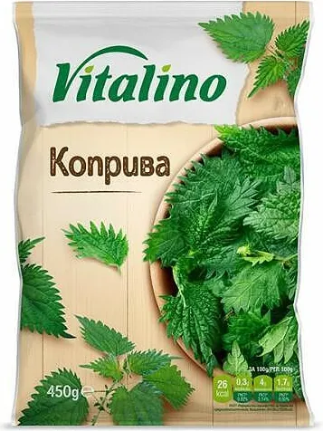 Замразена коприва VITALINO 450гр