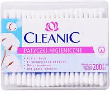 Клечки за уши CLEANIC кутия 200 бр