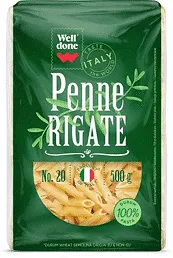 Макарони WELL DONE Penne Rigate 500 г