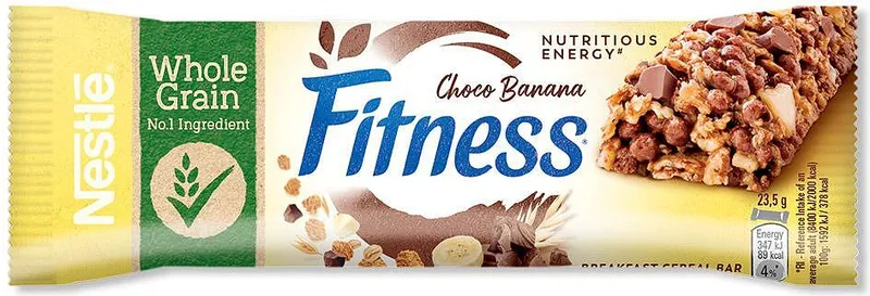 Зърнен десерт NESTLÉ® FITNESS® Шоколад и Банан 23.5g