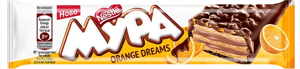 Вафла МУРА Orange dreams 31 гр.