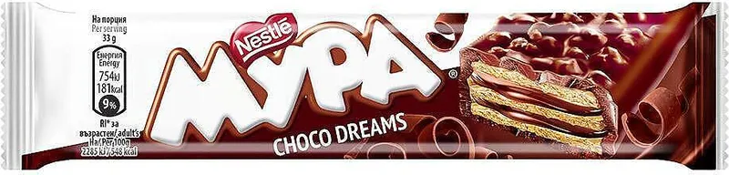 Вафла МУРА Choco Dreams 33 гр.