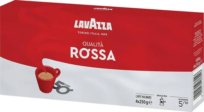 Кафе LAVAZZA Qualita Rossa 4 бр. 4x250 гр.