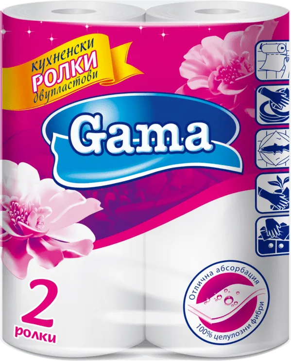 Кухненска ролка GAMA 2 пл. 2 бр.