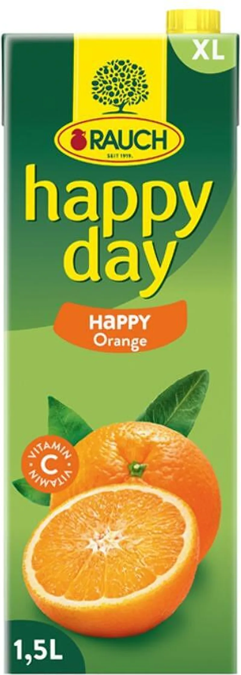 Сок HAPPY DAY family портокал 1.5 л.